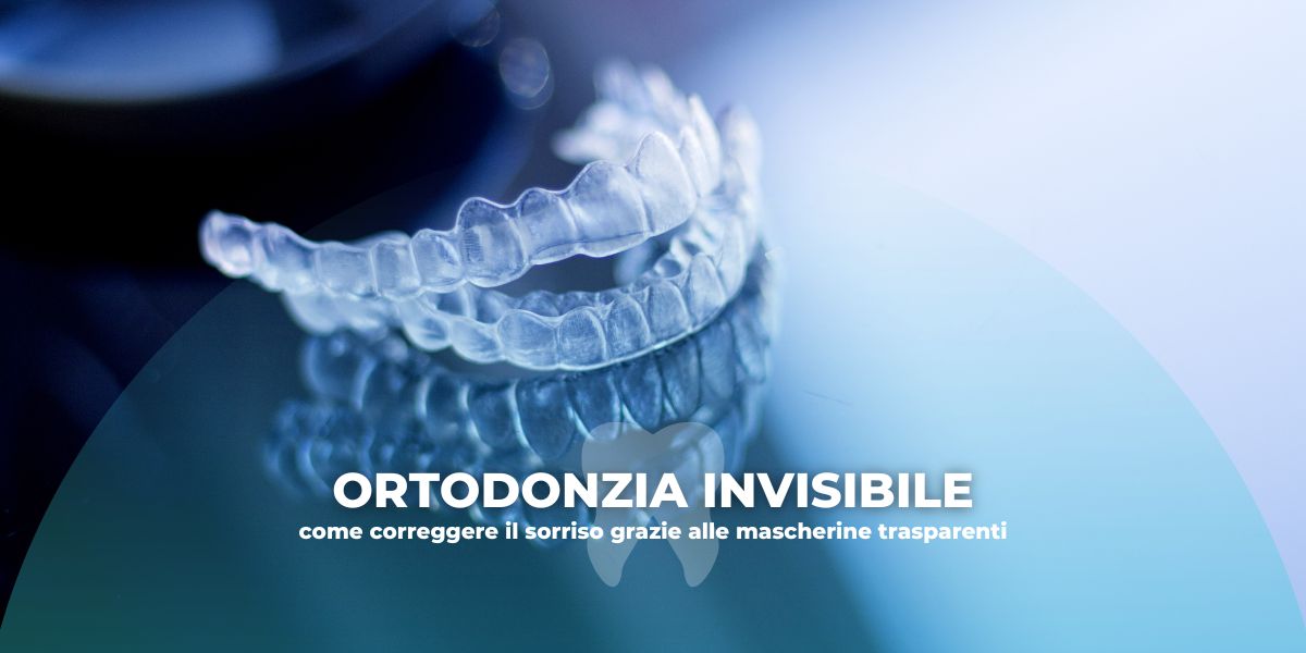 Mascherina trasparente per l'ortodonzia invisibile